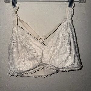 Auden Lace Bralette - White